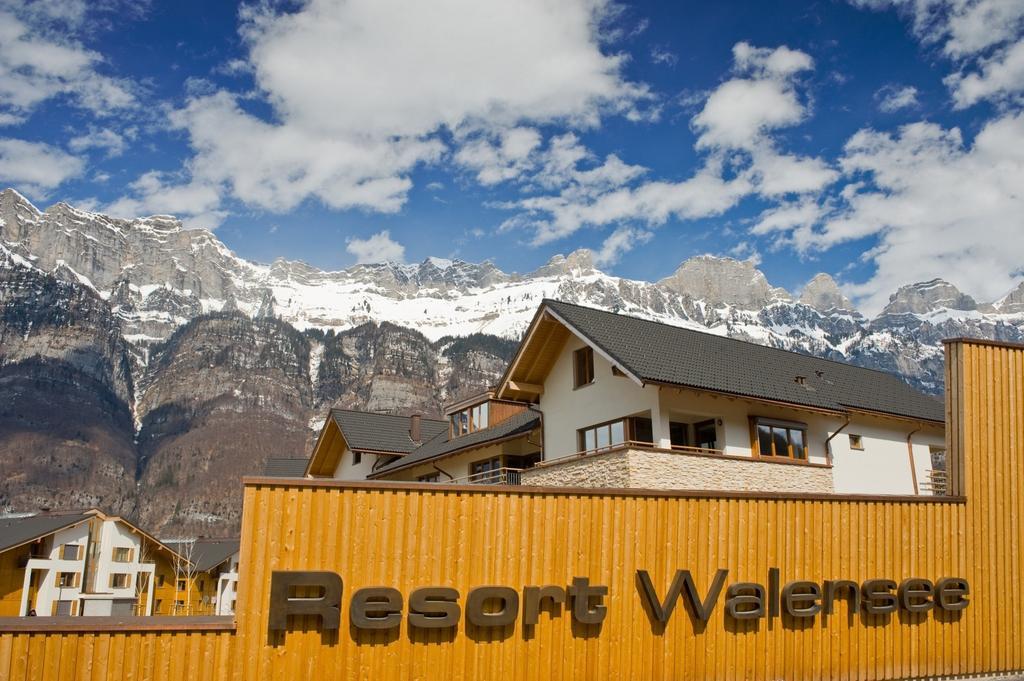 Resort Walensee Appartements Unterterzen Exterior foto