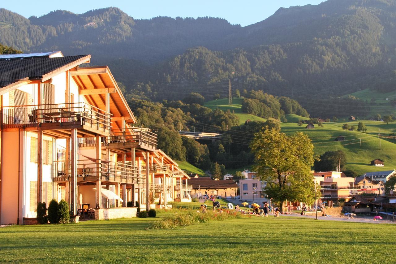 Resort Walensee Appartements Unterterzen Exterior foto